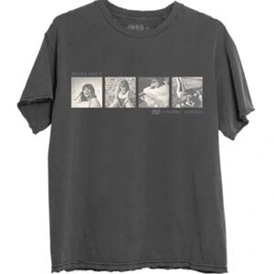 NEW Taylor Swift 1989 (Taylor's Version) Charcoal Photo T-Shirt 3X